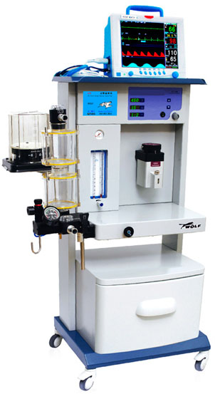 動物麻醉機（含呼吸機，全自動+手動）