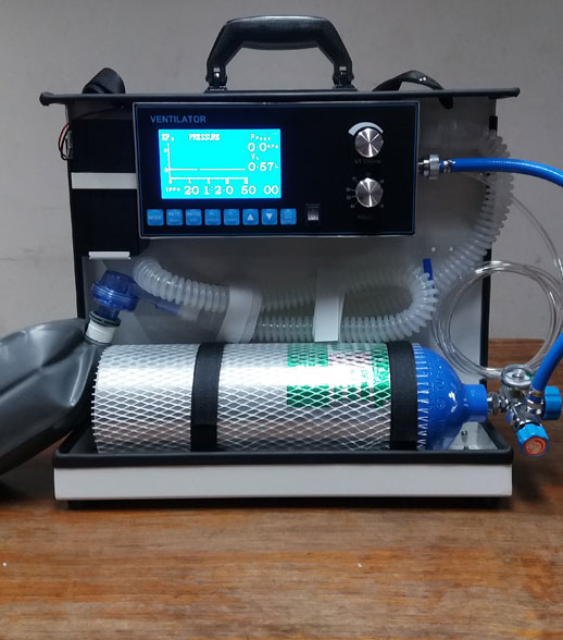 車載轉(zhuǎn)運呼吸機（氣動電控，液晶同步）